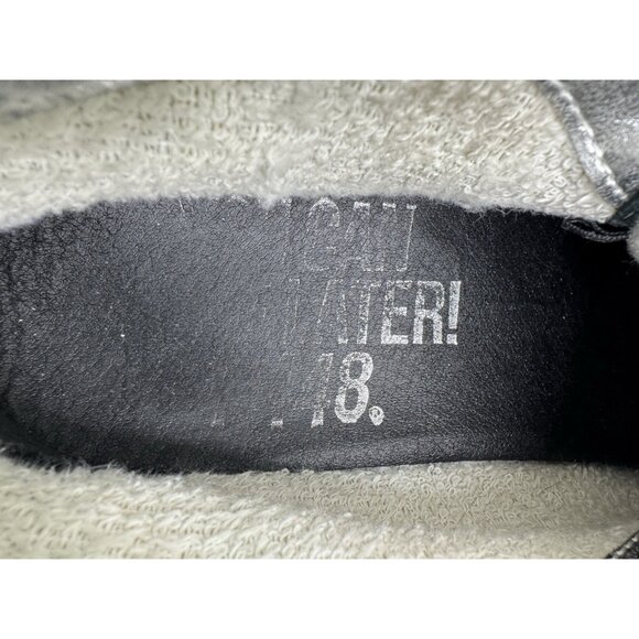 P448 Women's Queens Glitter Mid-Top Sneakers Size 39 EU 8.5 US - Picture 12 of 14